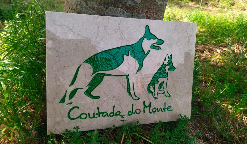 Placa conmemorativa mascotas