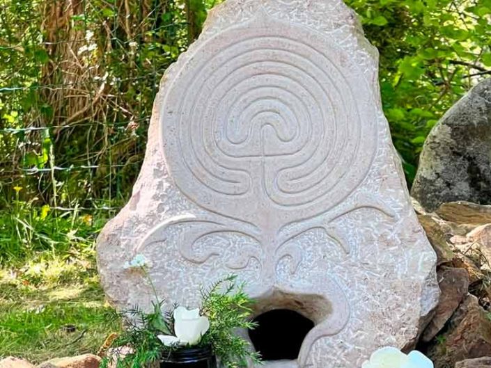 Piedra decorativa para jardín